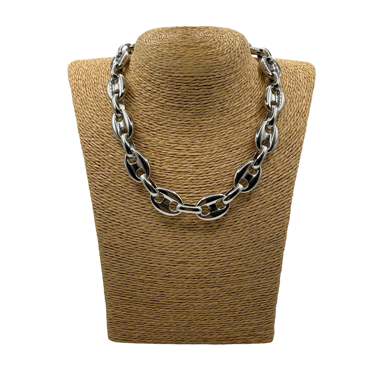 Collana Catena Marinara acciaio Big
