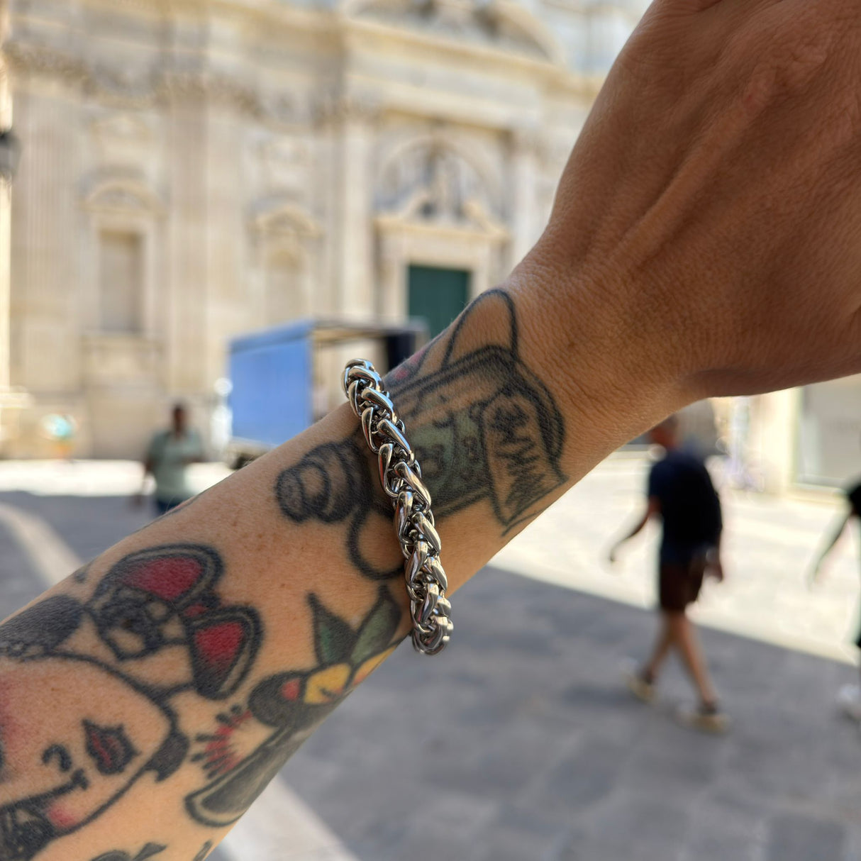 Bracciale Spiga Big Silver Acciaio inossidabile (Copia)