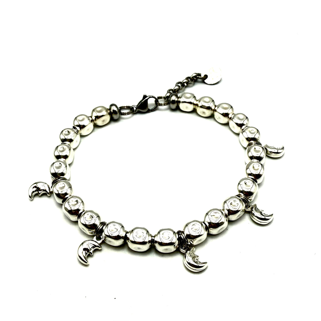 Bracciale pepite Cubo e Lune Argento925