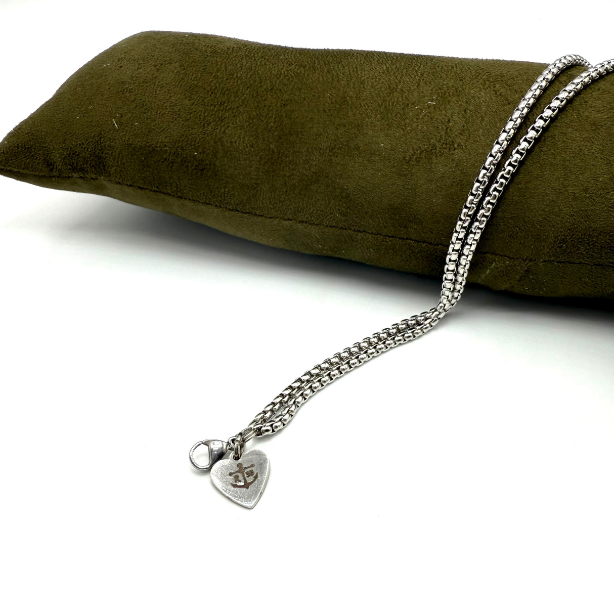 Bracciale Cuore Acciaio