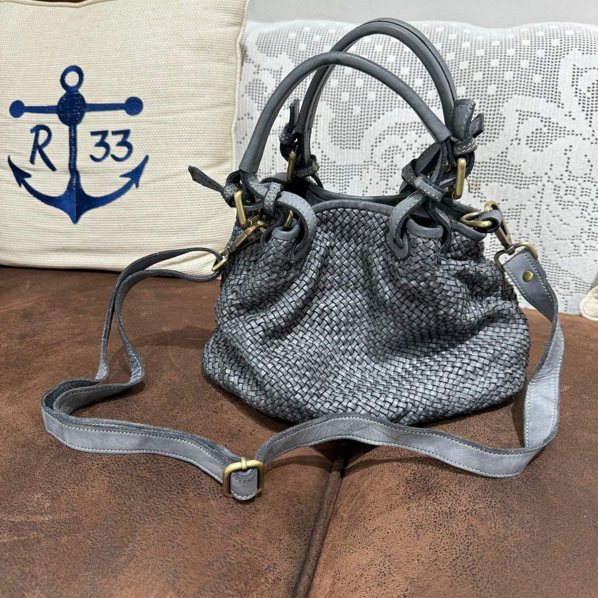 Borsa Rachele Small Grigio chiaro