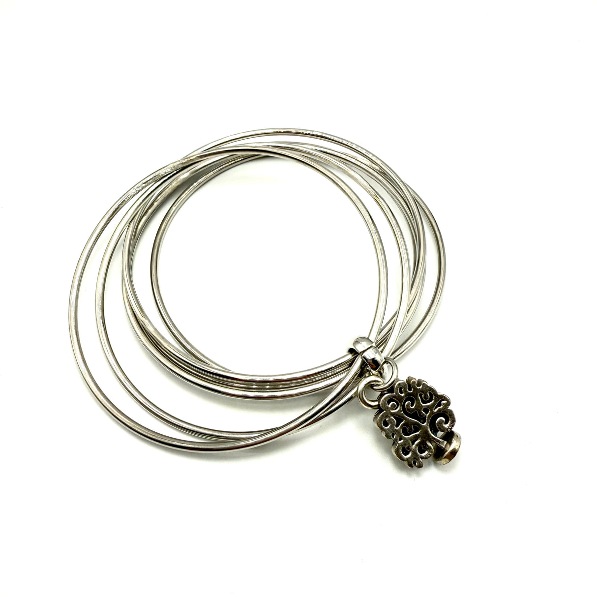 Bracciale rigido 6 fili con Albero della Vita