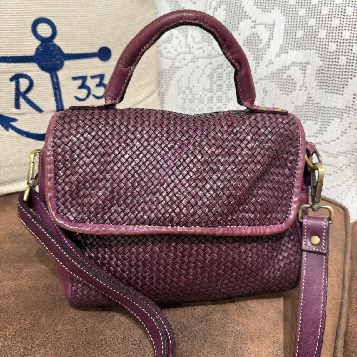 Borsa Pimma Big Borgogna