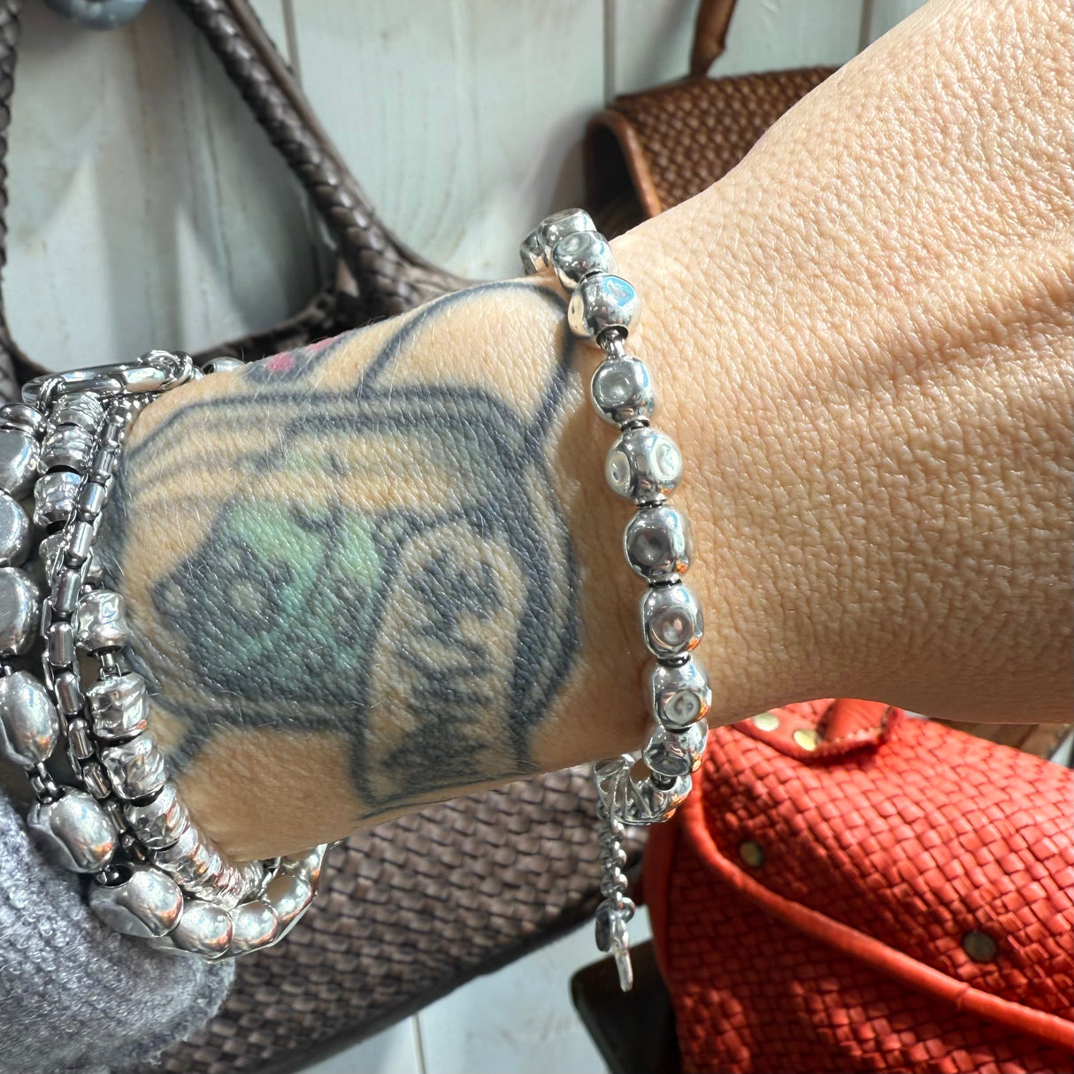 Bracciale Pepite Cubo Argento925