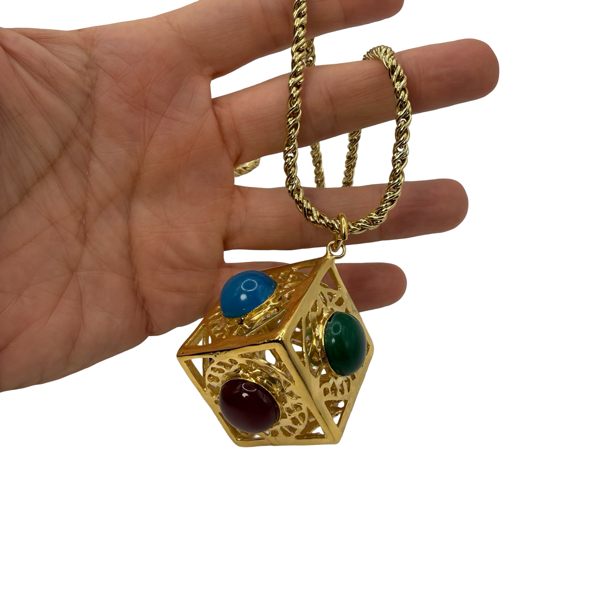 Collana Lanterna Cubo