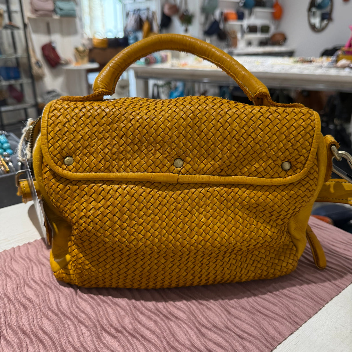 Borsa Pimma Big Senape