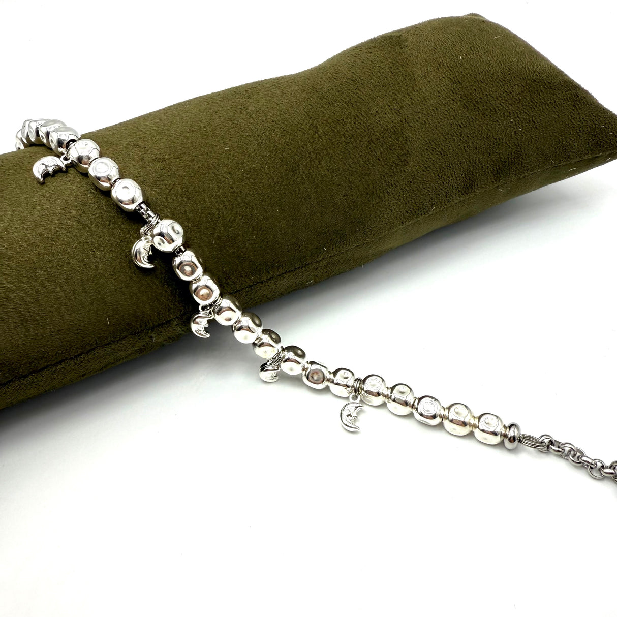 Bracciale pepite Cubo e Lune Argento925