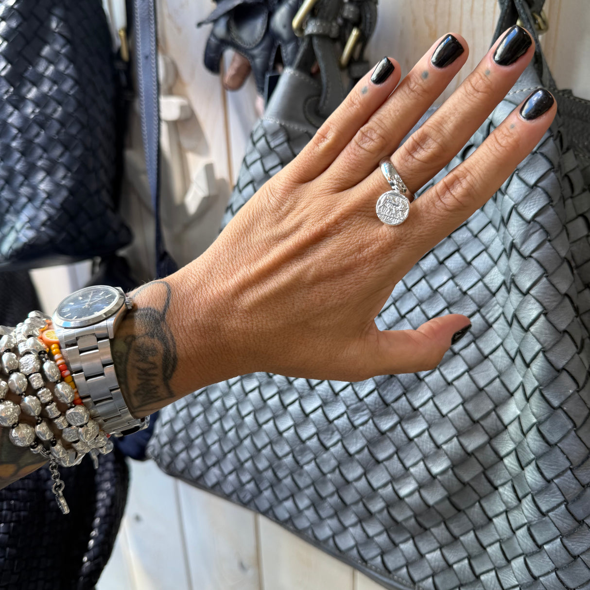 Fede Argento925 con Moneta Bizantina