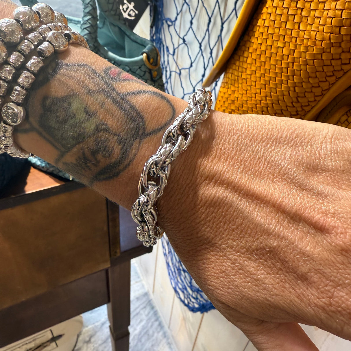 Bracciale Multifili rigata BIG