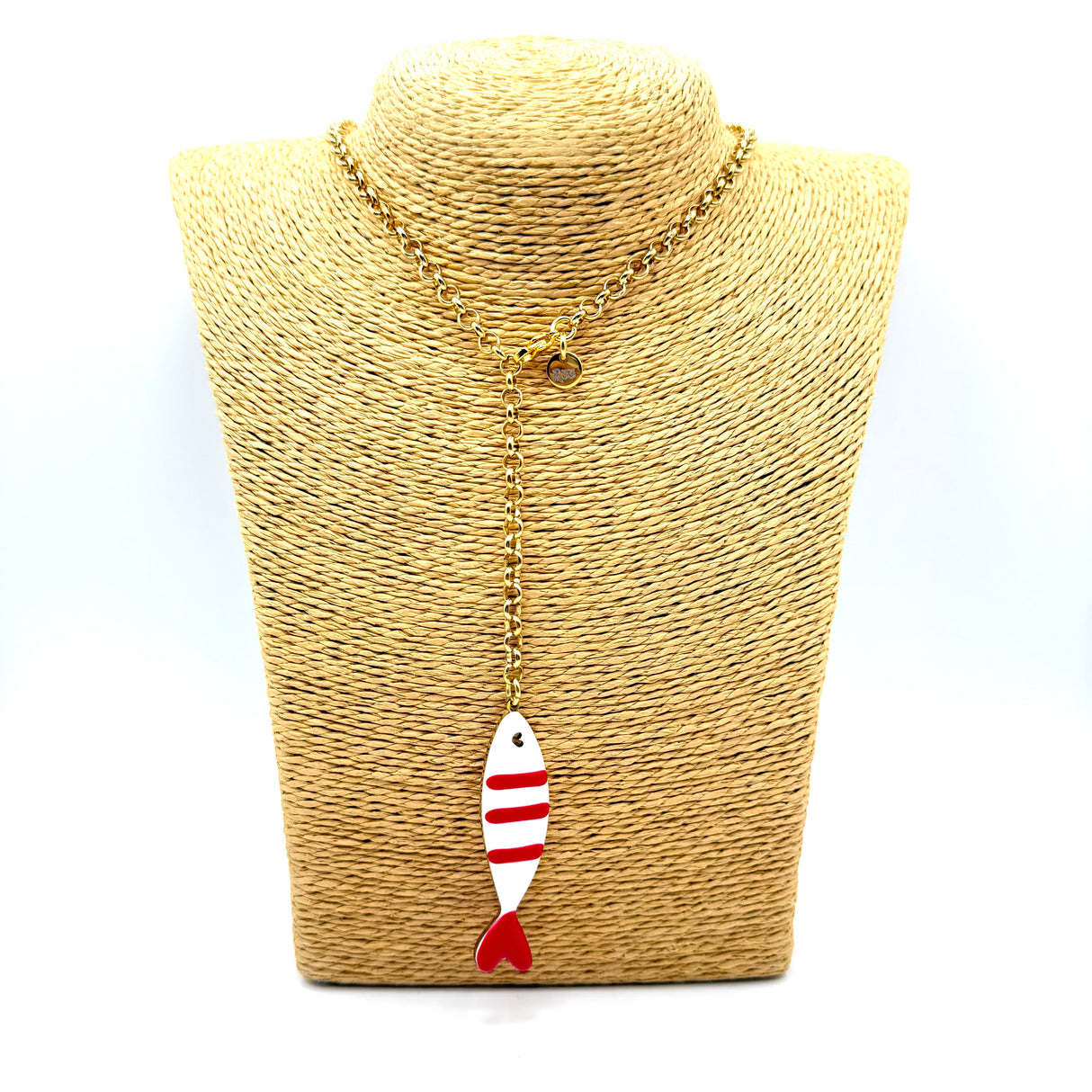 Collana Sardina Acciaio inossidabile