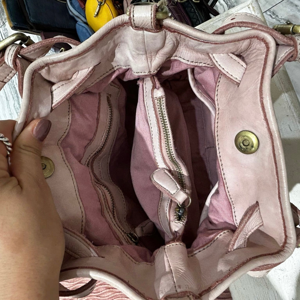 Borsa Rachele Small Cipria