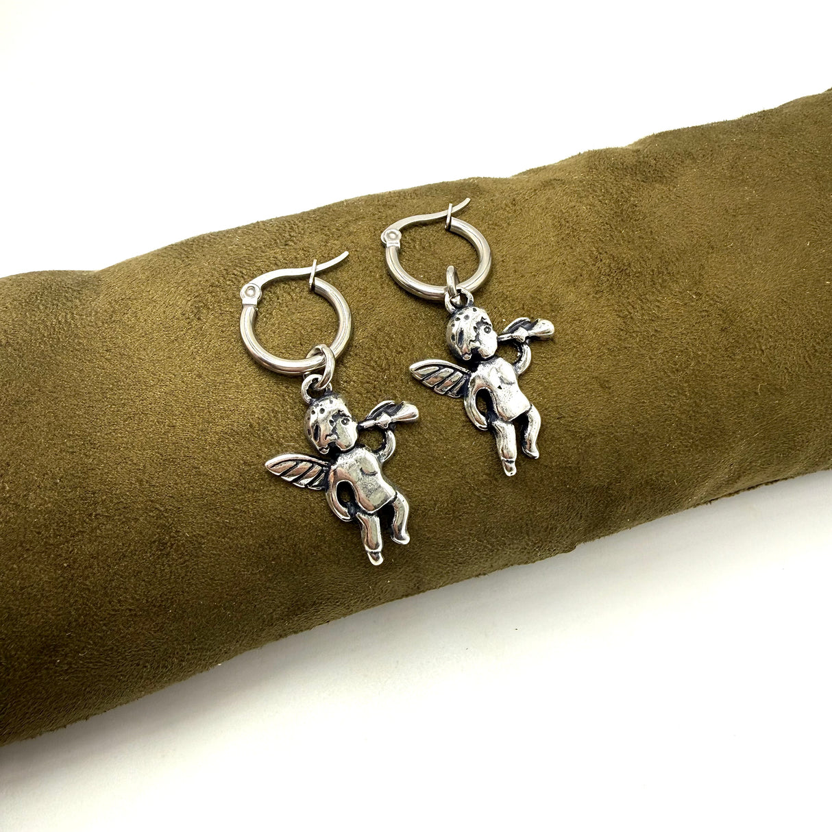 Orecchini Cerchio Angioletto