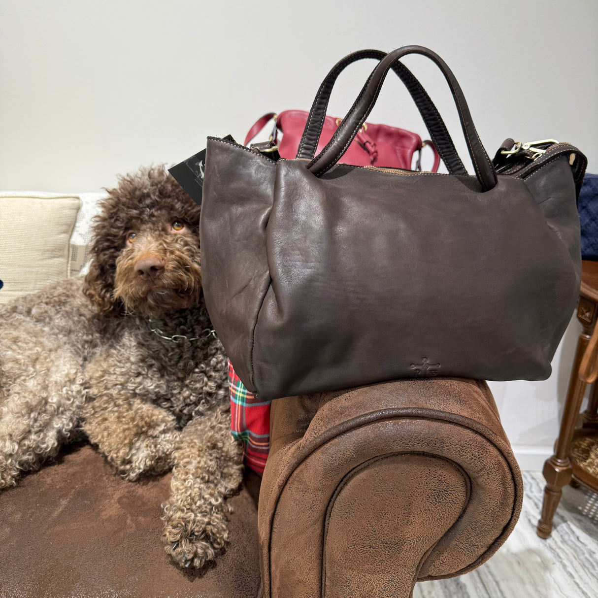 Borsa Shopper Ron Testa di moro