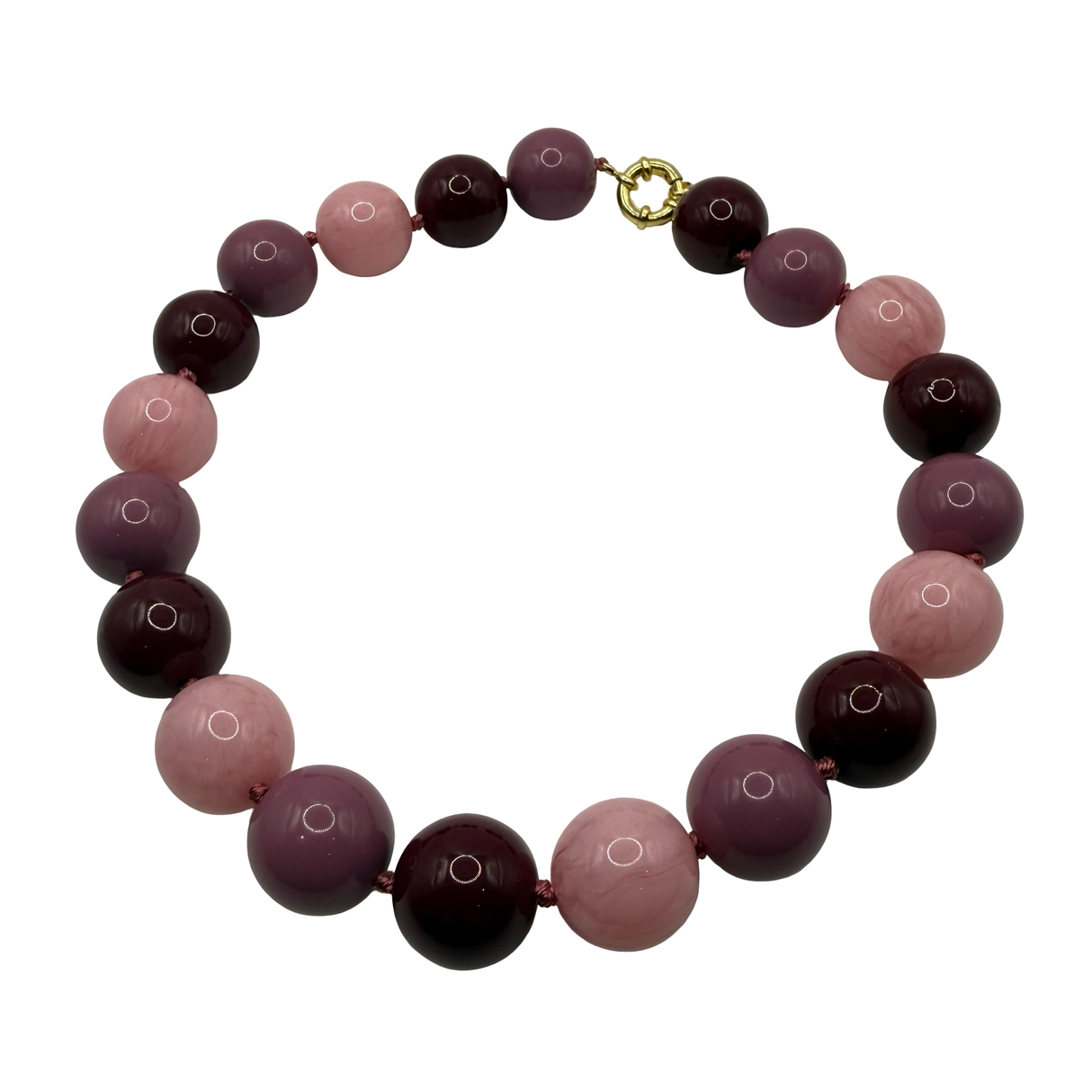 Collana sfere in Resina Multicolor 6