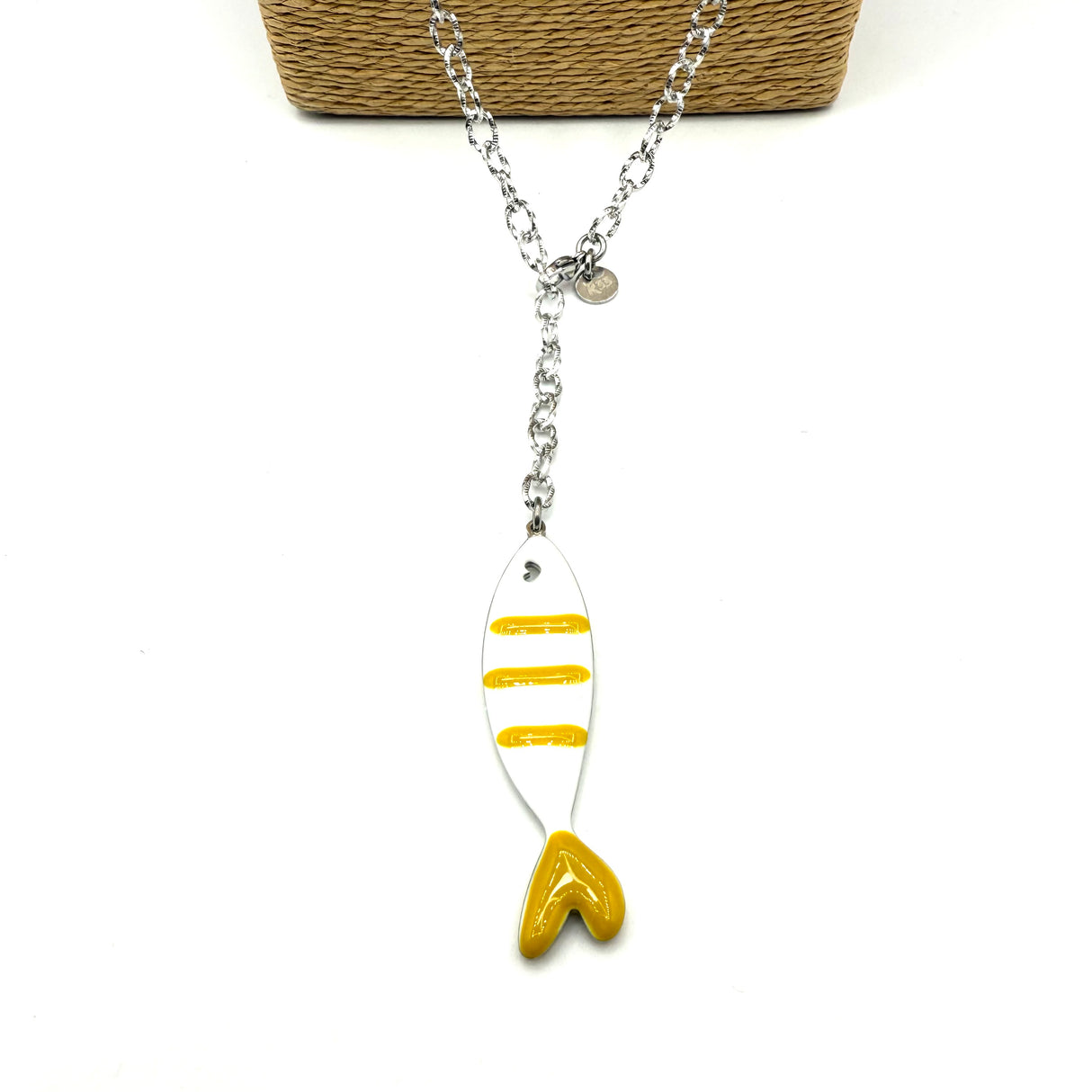 Collana Sardina Acciaio inossidabile