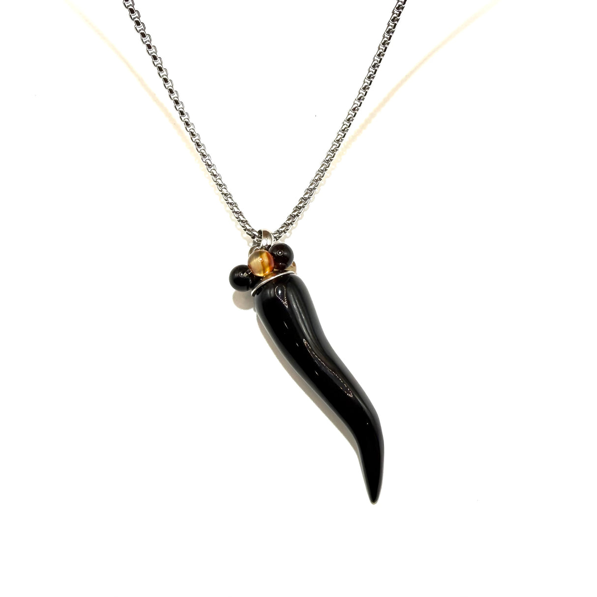 Collana Lucky Corno Nero