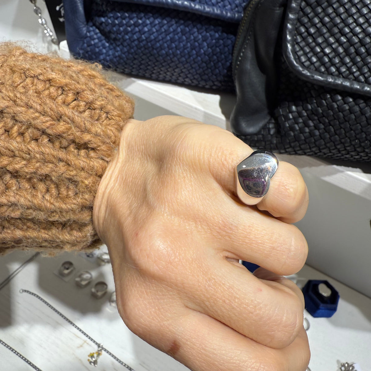 Anello Cuore Argento925