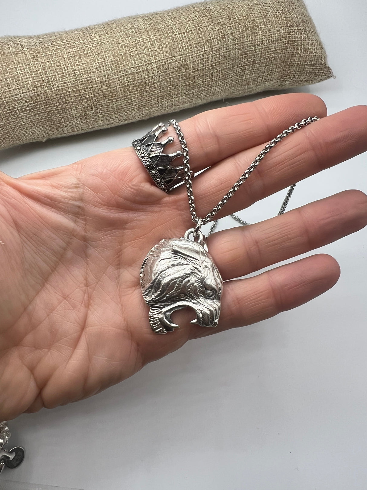 Collana Tigre bombata