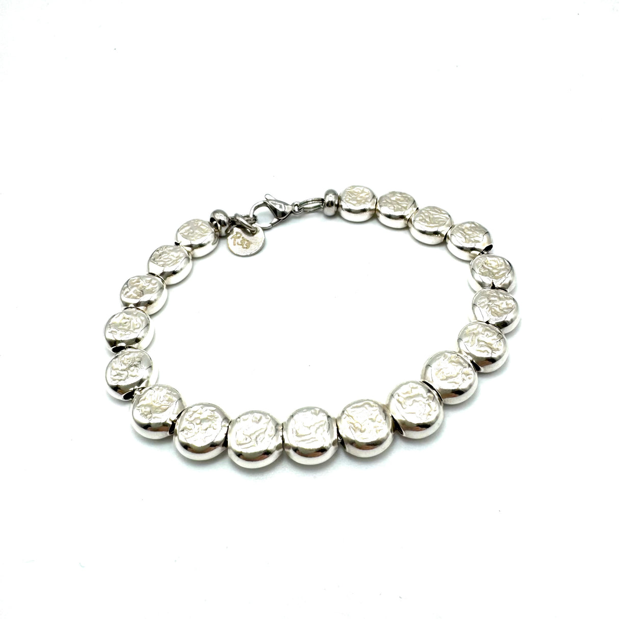 Bracciale Pepite Martellate Big 2 Argento925