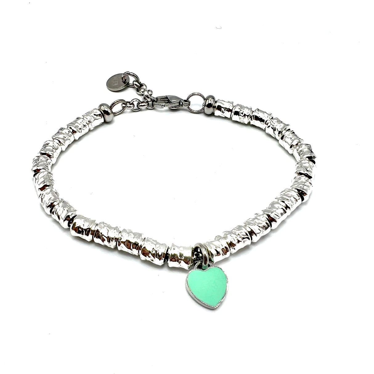 BRACCIALE PEPITE SMALL ARGENTO925 e Cuore