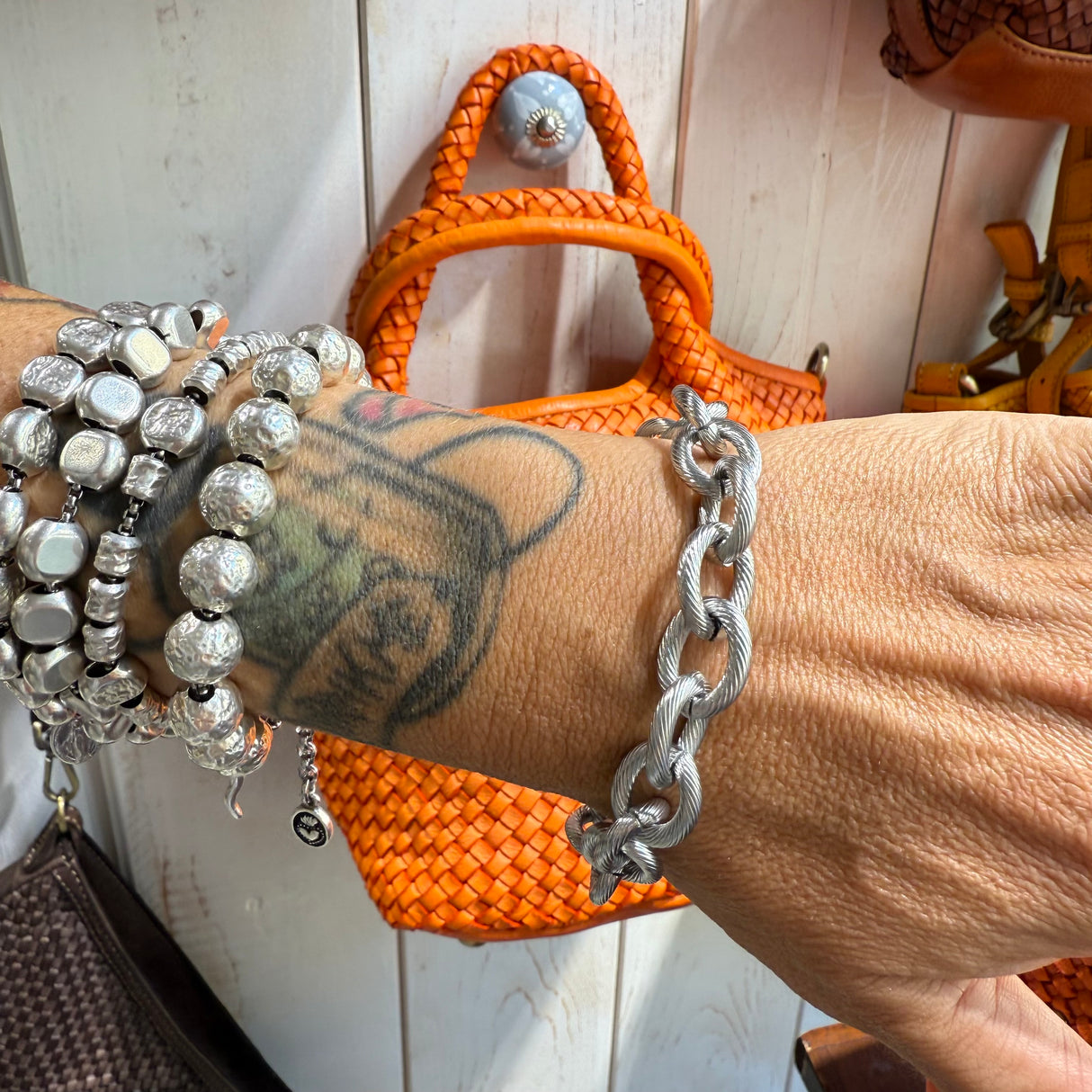 Bracciale Rolò rigata