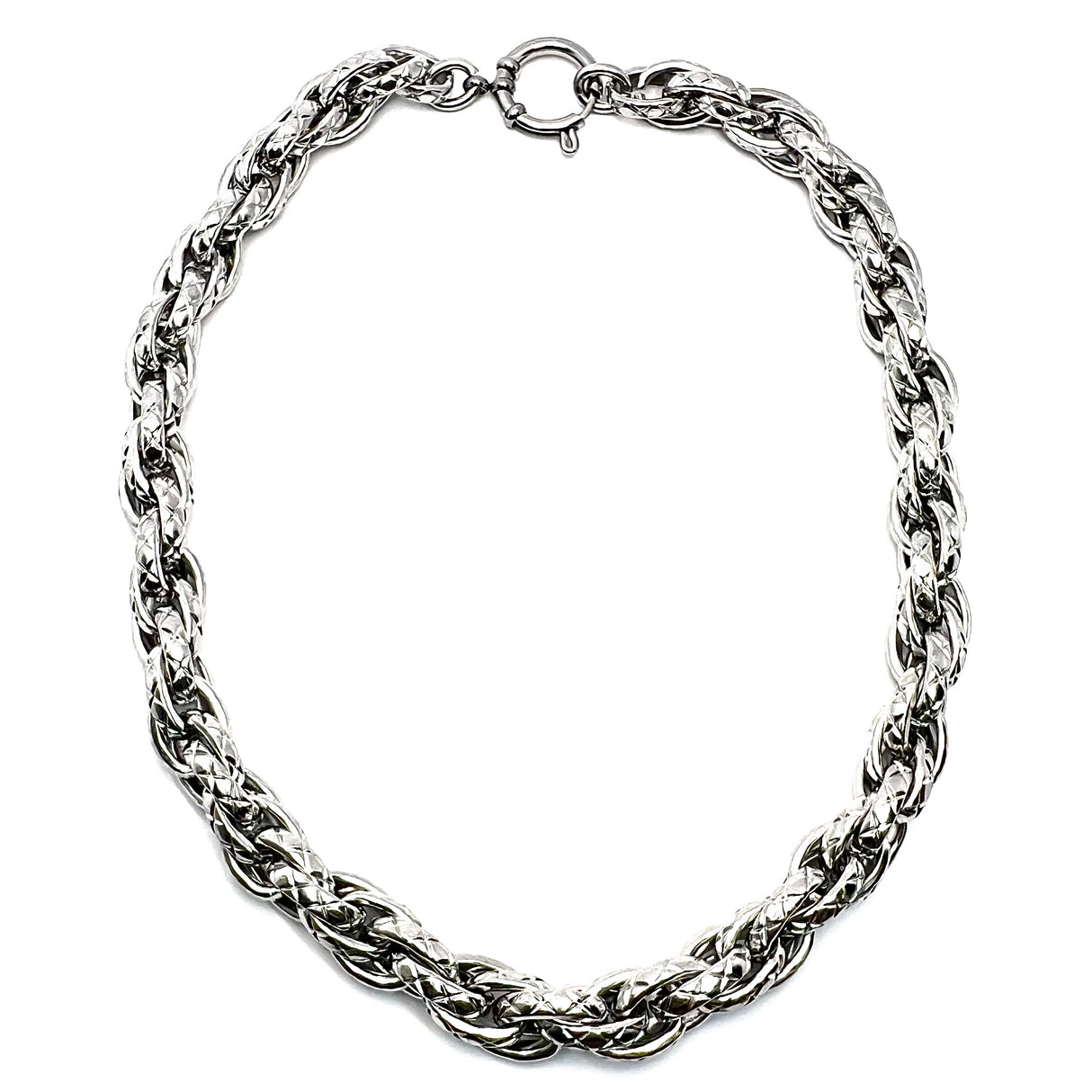 Collana Multifili Rigata BIG