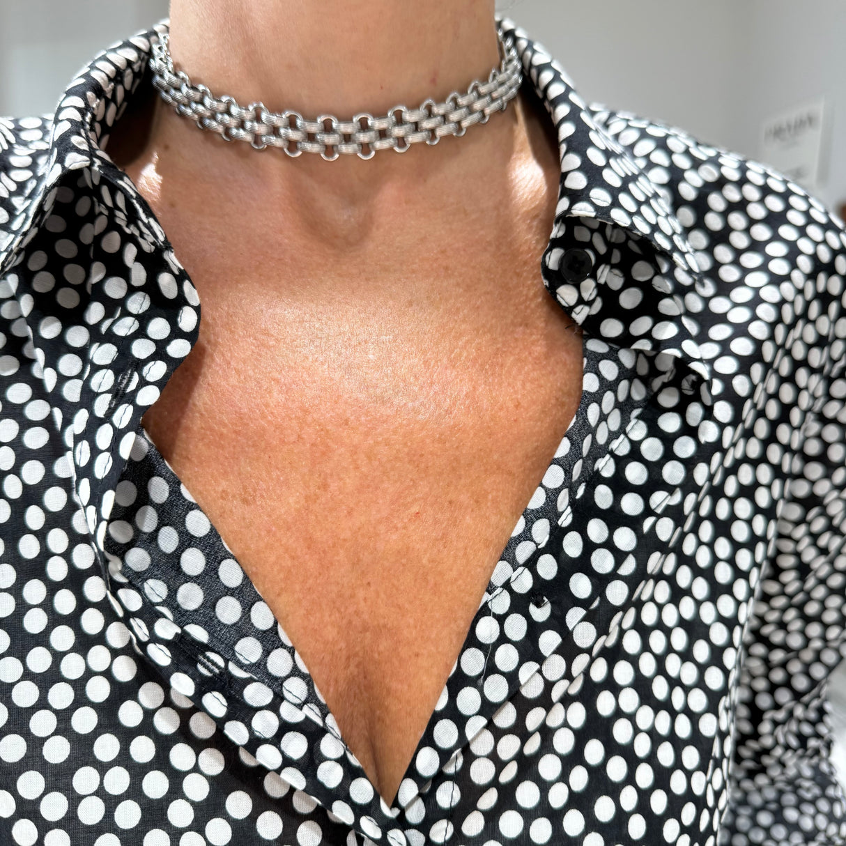 Collana Maglia Celine rigata