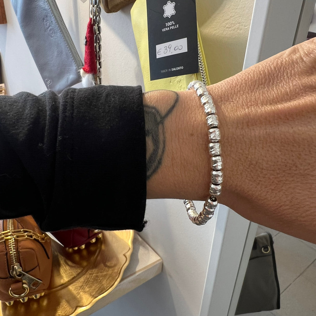 Bracciale pepite small Argento925