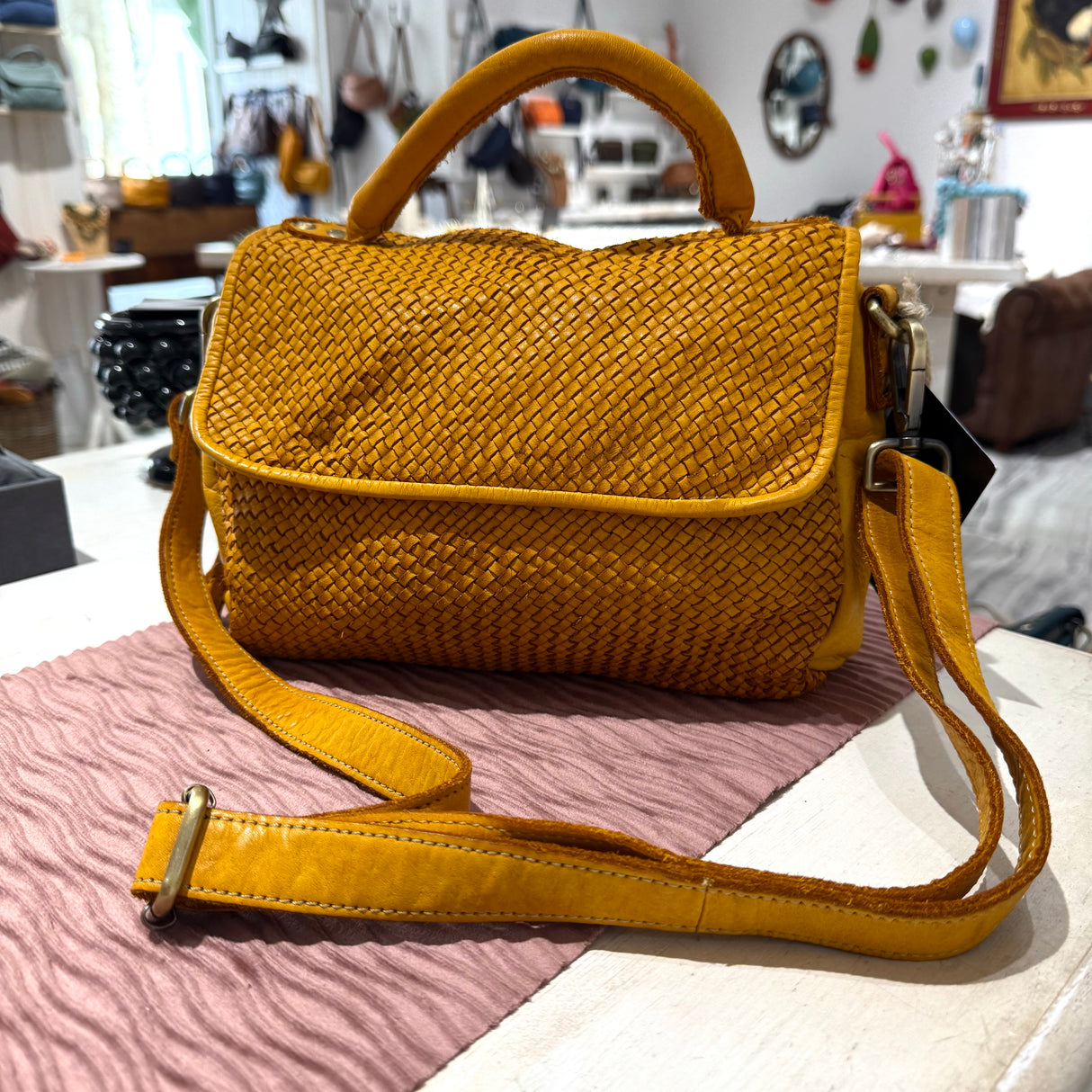 Borsa Pimma Big Senape