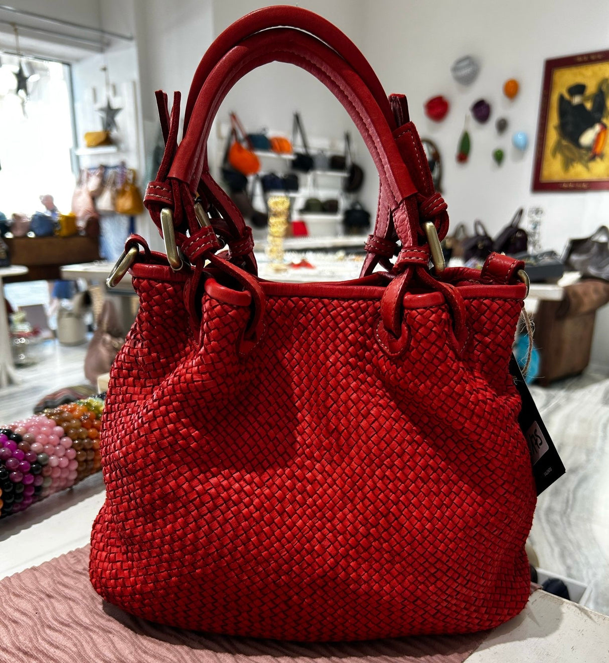 Borsa Rachele Small Rossa