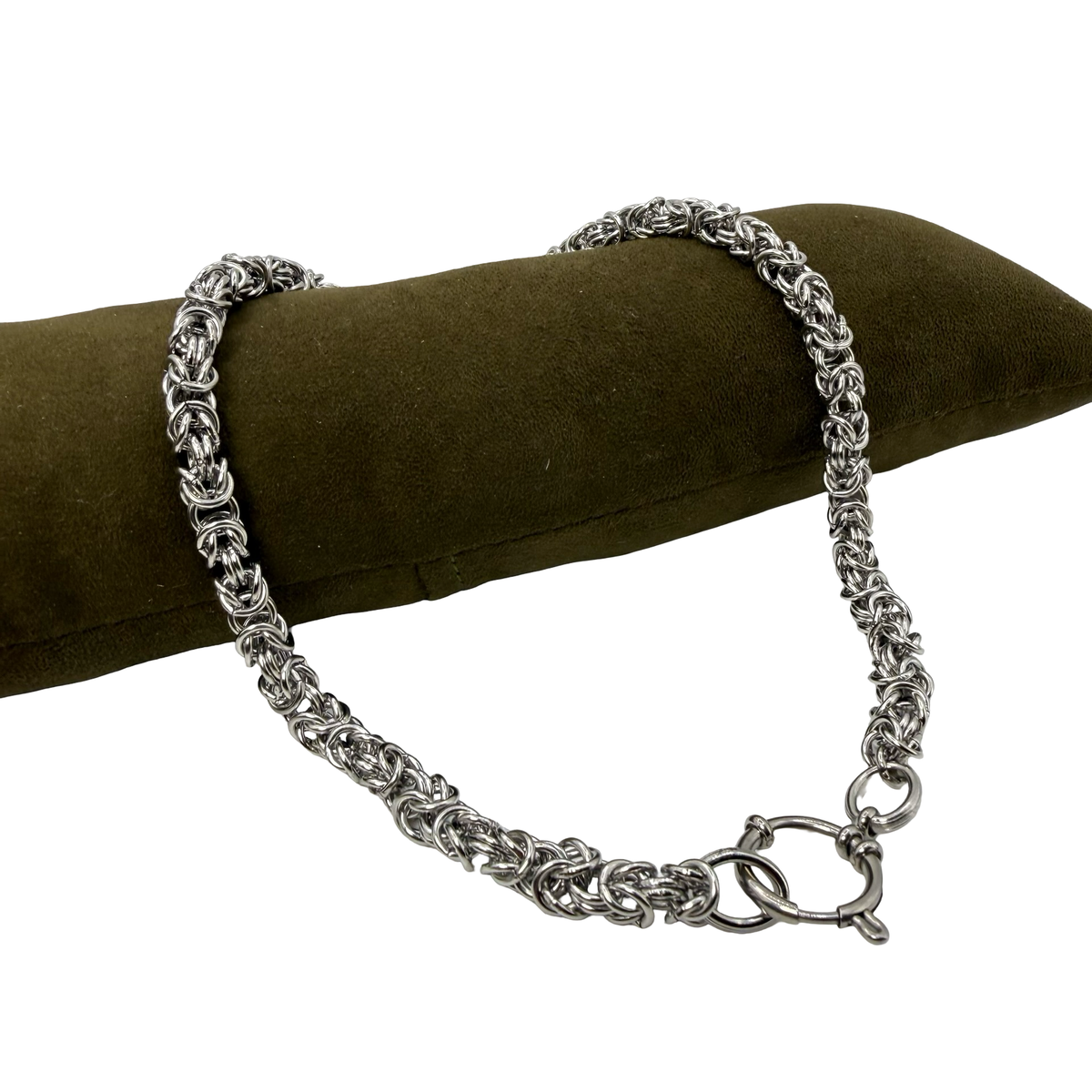COLLANA BIZANTINA SMALL GANCIO AD ANELLO