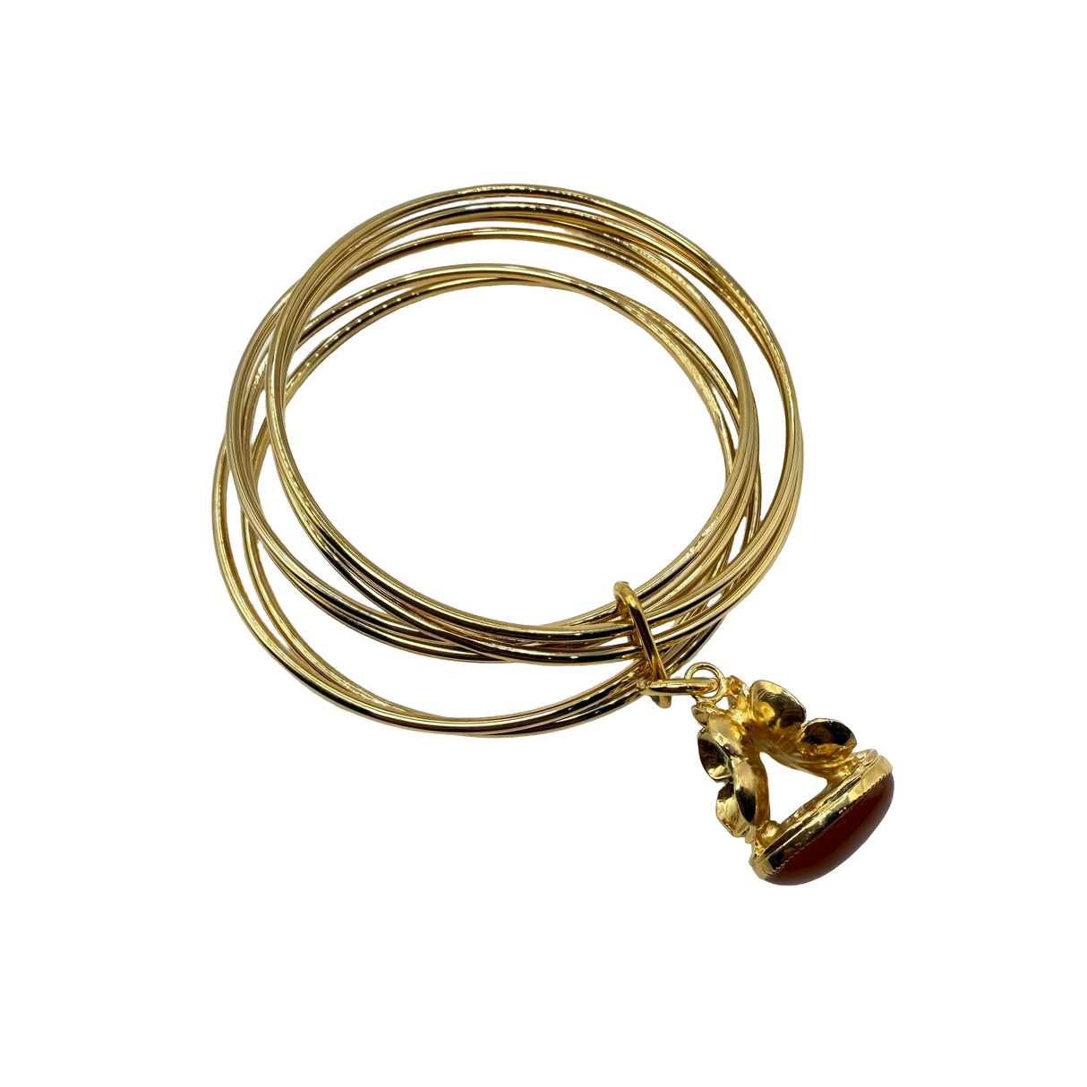 Bracciale 6 fili Lanterna Campana Fiore