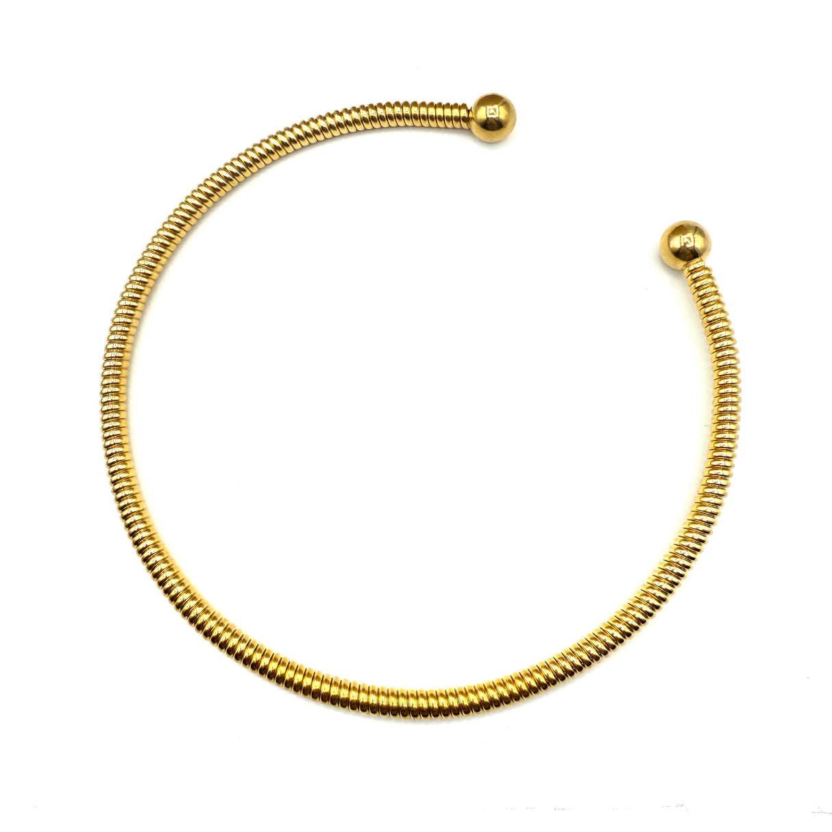 Collana Tubogas acciaio inossidabile Dorata