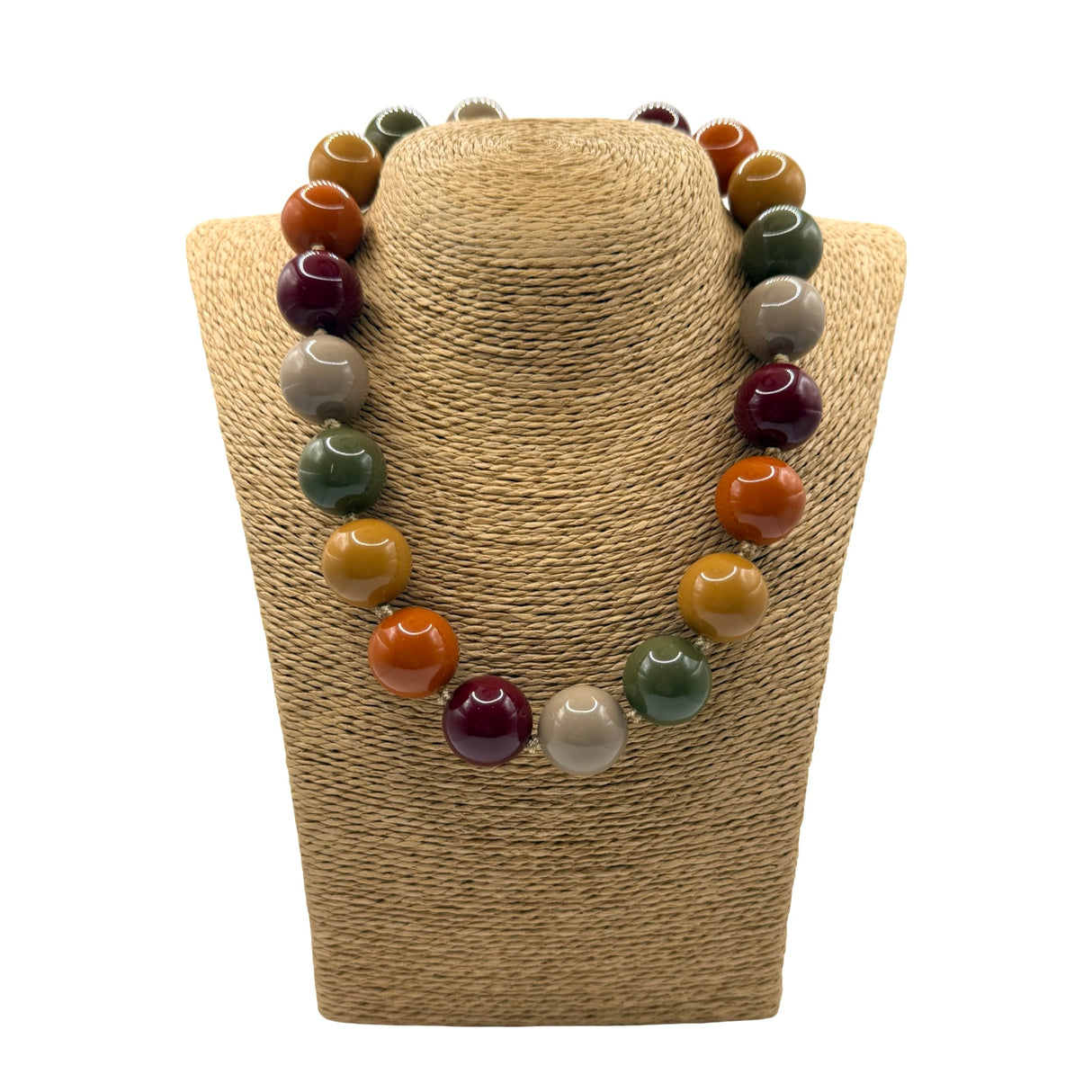 Collana sfere in Resina Multicolor