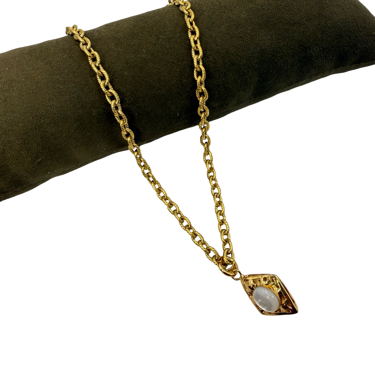 Collana Lanterna 9 Rombo Madreperla