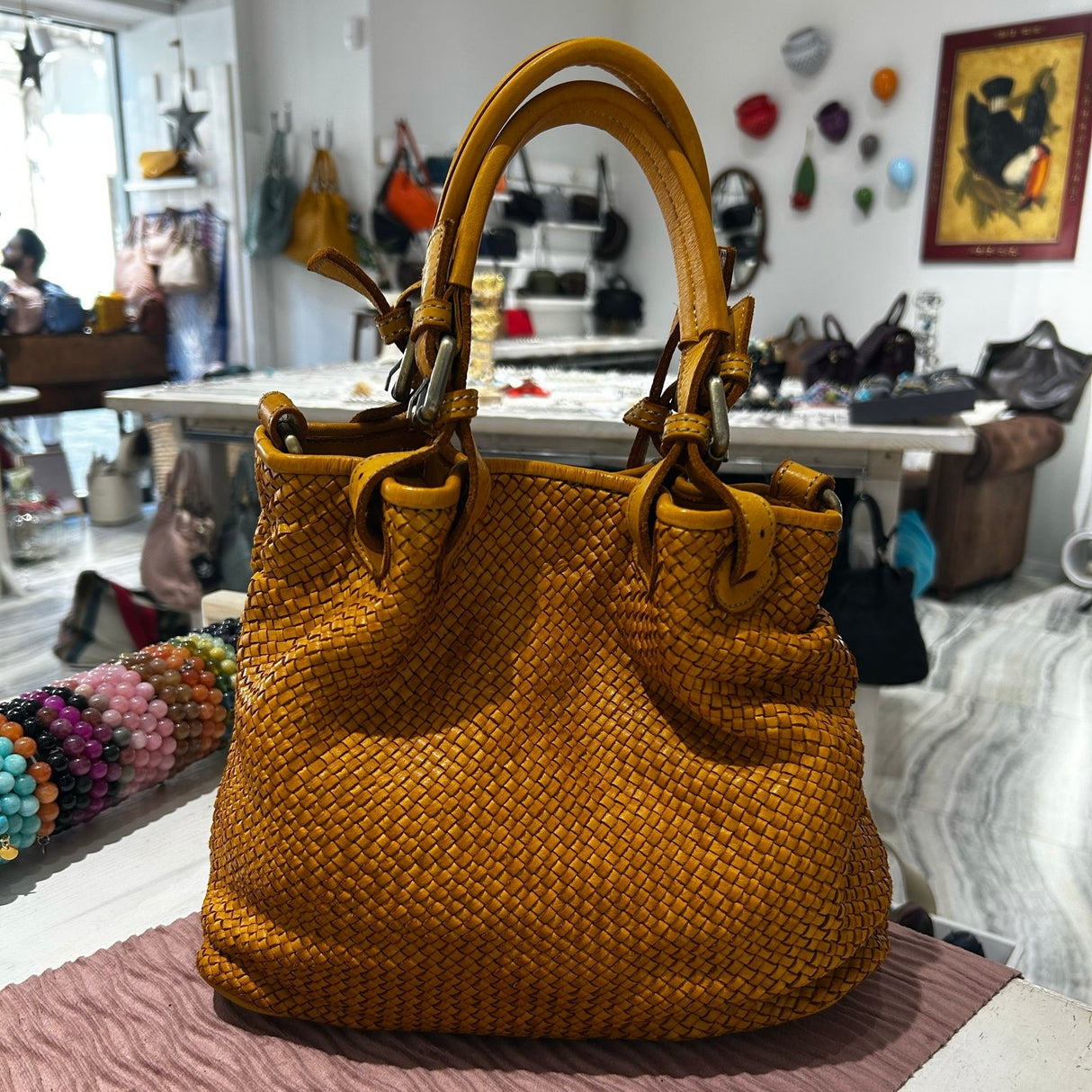 Borsa Rachele Small Senape