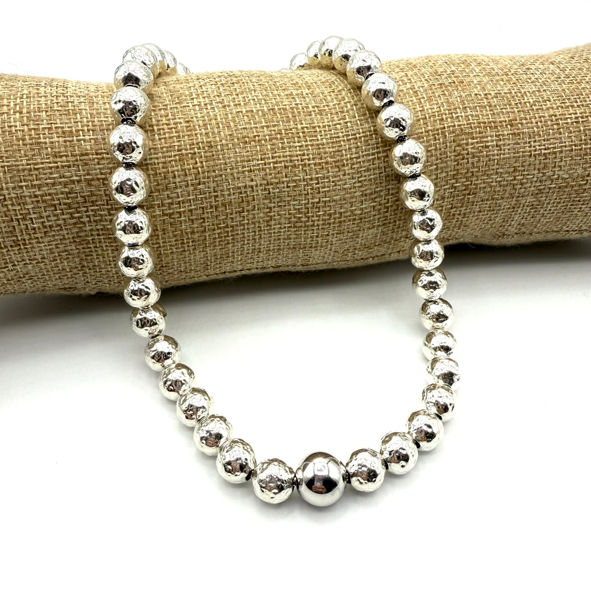 Collana Pepite Sfere Argento925