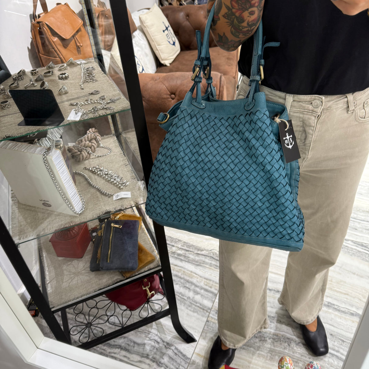 Borsa Intreccio Big Ottanio