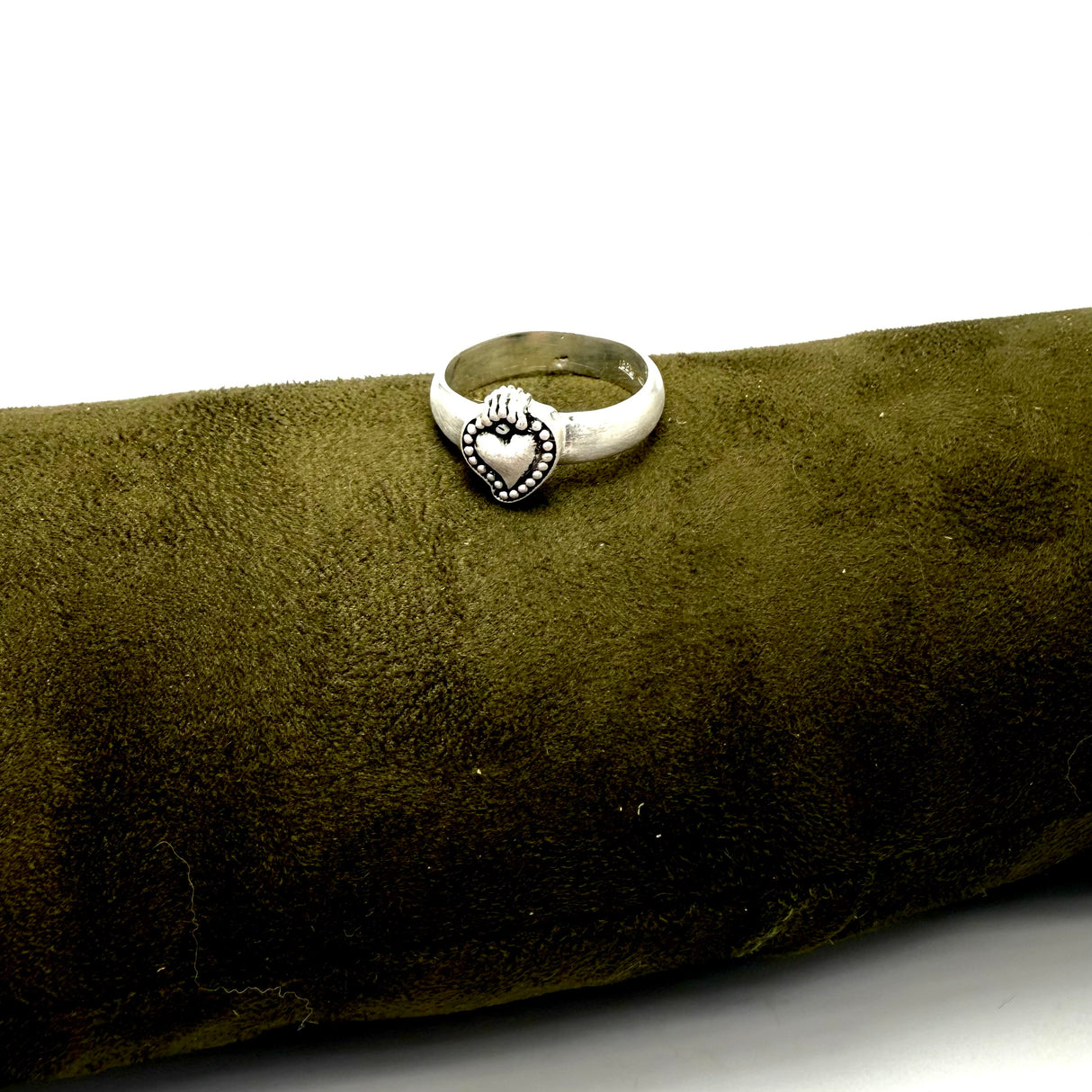 Anello Cuore Sacro Argento925