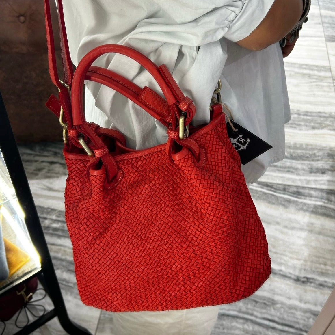 Borsa Rachele Small Rossa