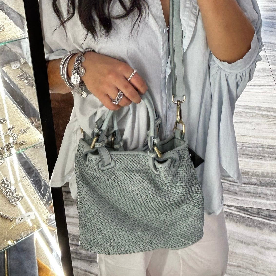 Borsa Rachele Small Salvia