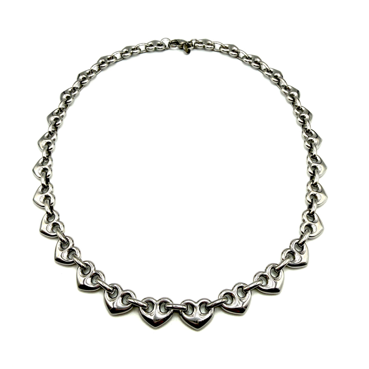 Collana Marinara Cuore Silver