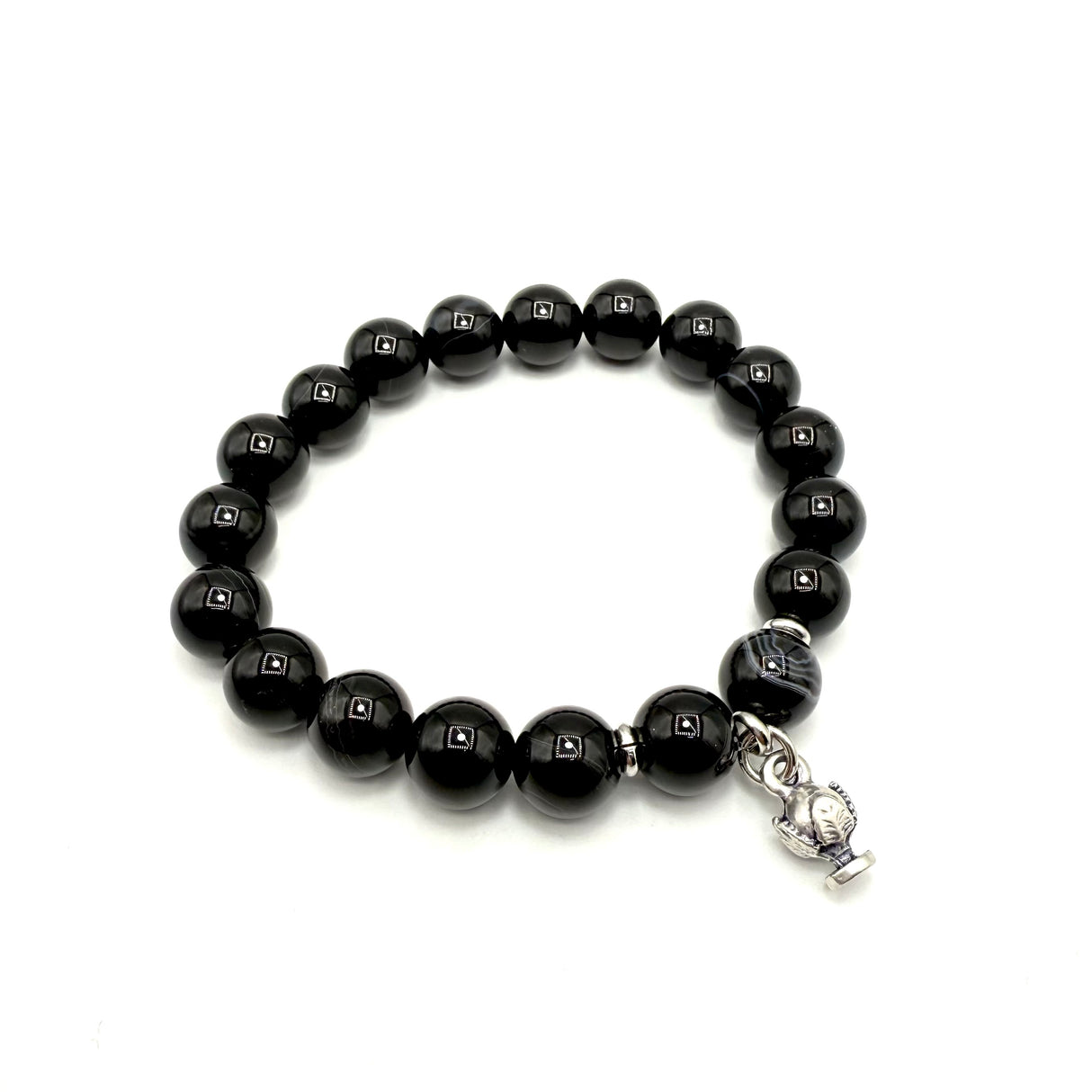 Bracciale Onice e pumino