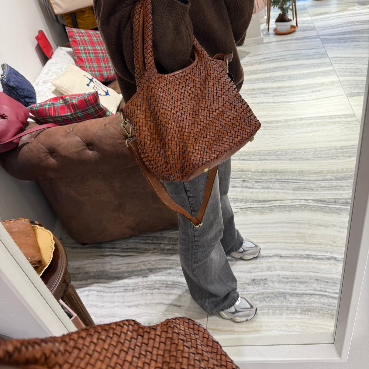 Borsa Hermione Cuoio