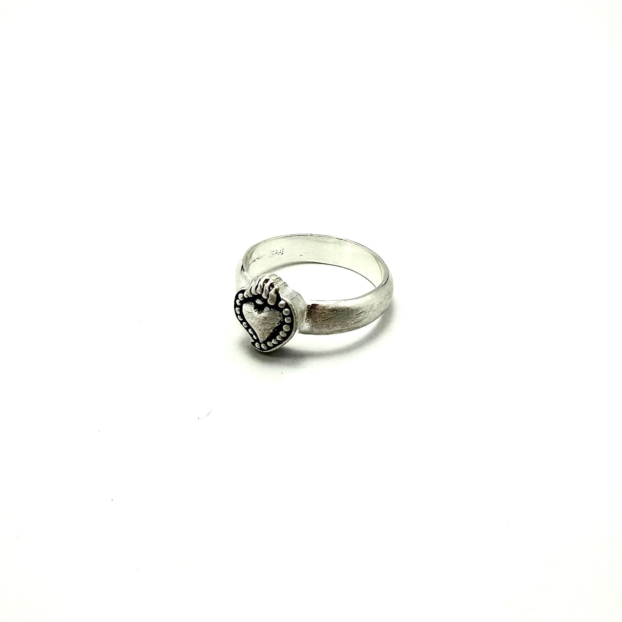 Anello Cuore Sacro Argento925