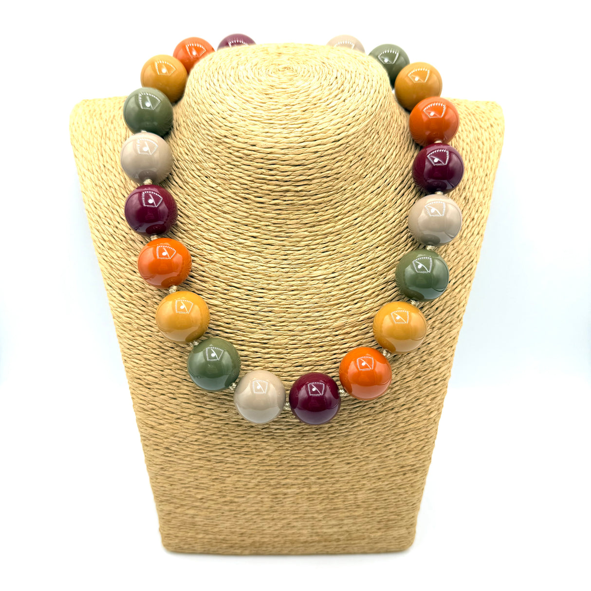 Collana sfere in Resina Multicolor