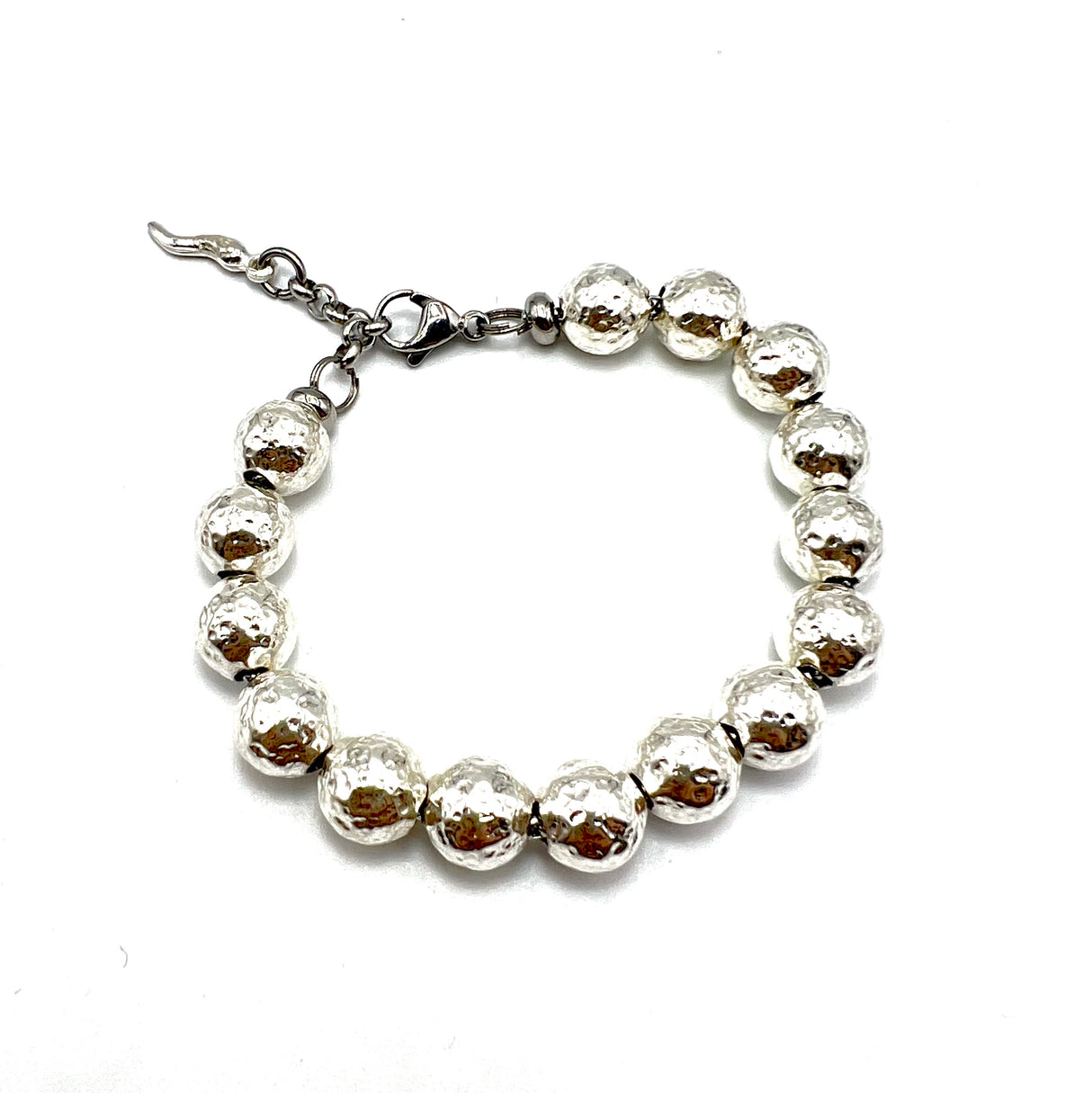 Bracciale Sfere big Argento925 Corno
