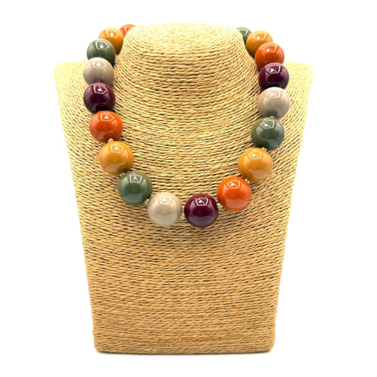 Collana sfere in Resina Multicolor