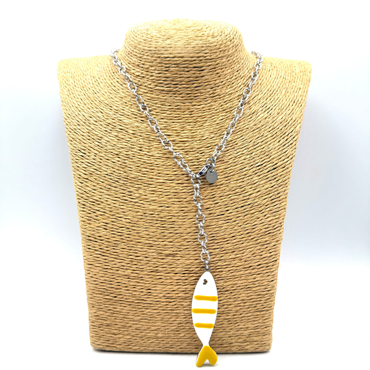 Collana Sardina Acciaio inossidabile