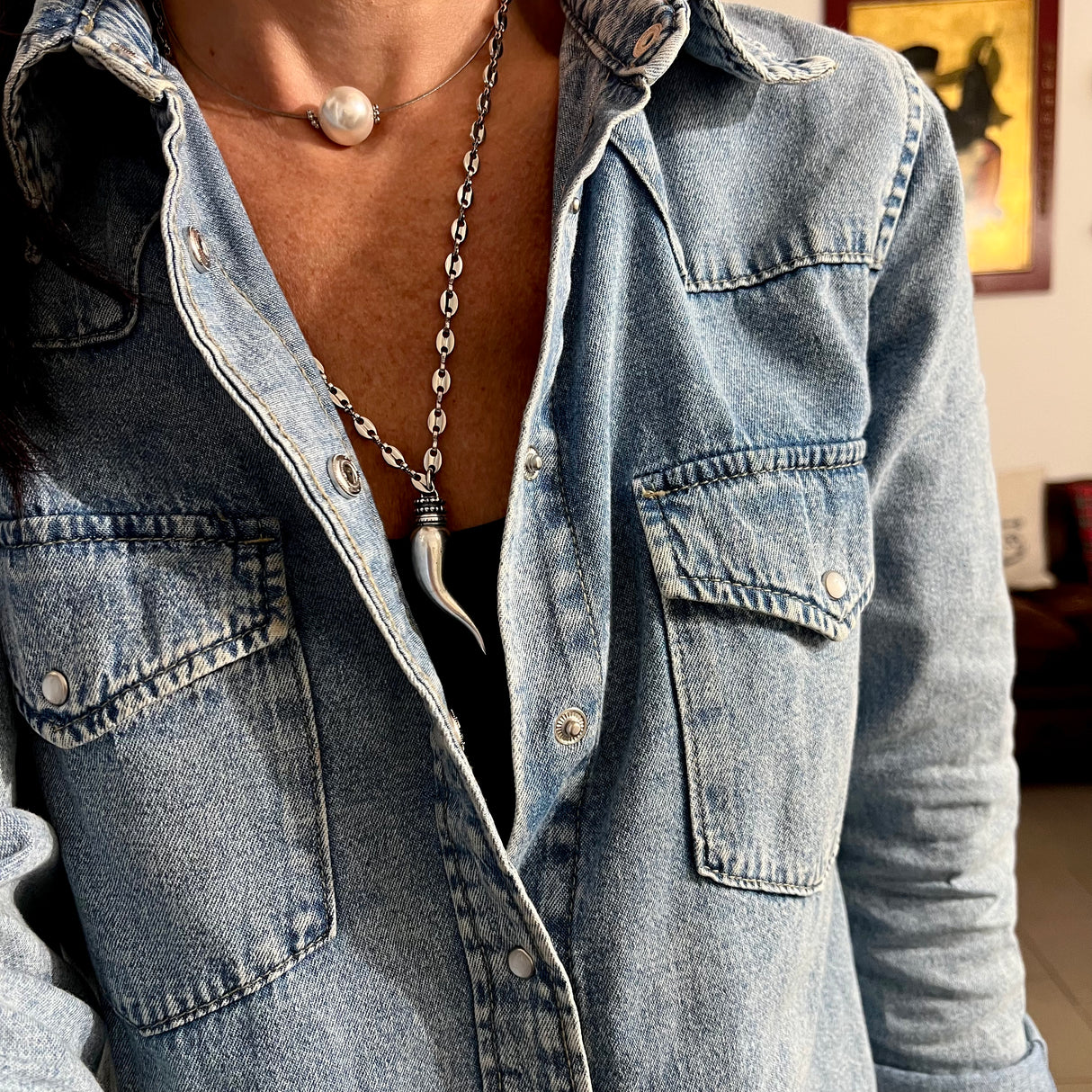 Collana Marinara e Corno